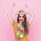 Hawaiian Photo Booth Props - 30pcs