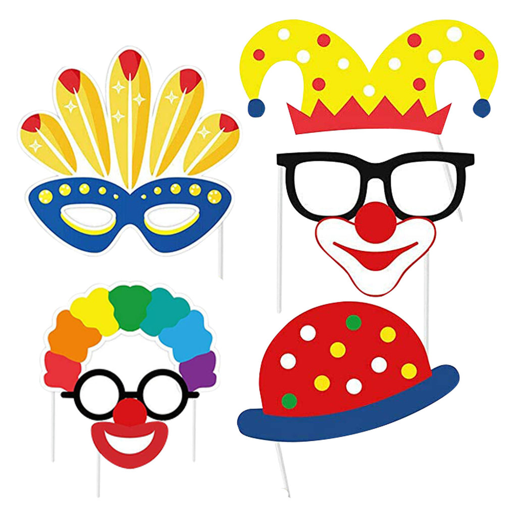 Circus Carnival Party Booth Props - 27pcs