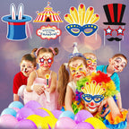 Circus Carnival Party Booth Props - 27pcs