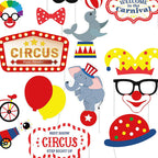 Circus Carnival Party Booth Props - 27pcs