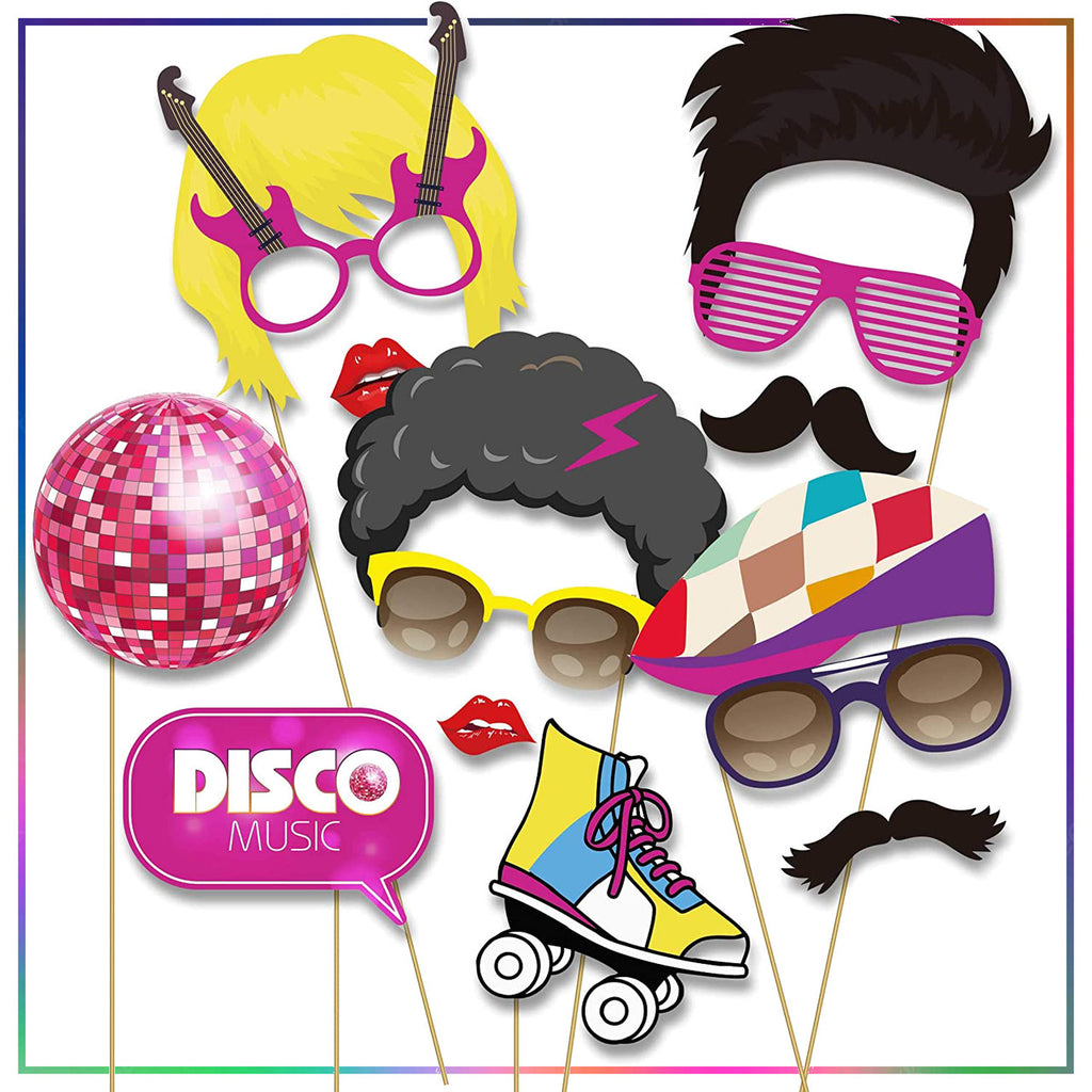Disco Party Props - 33Pcs