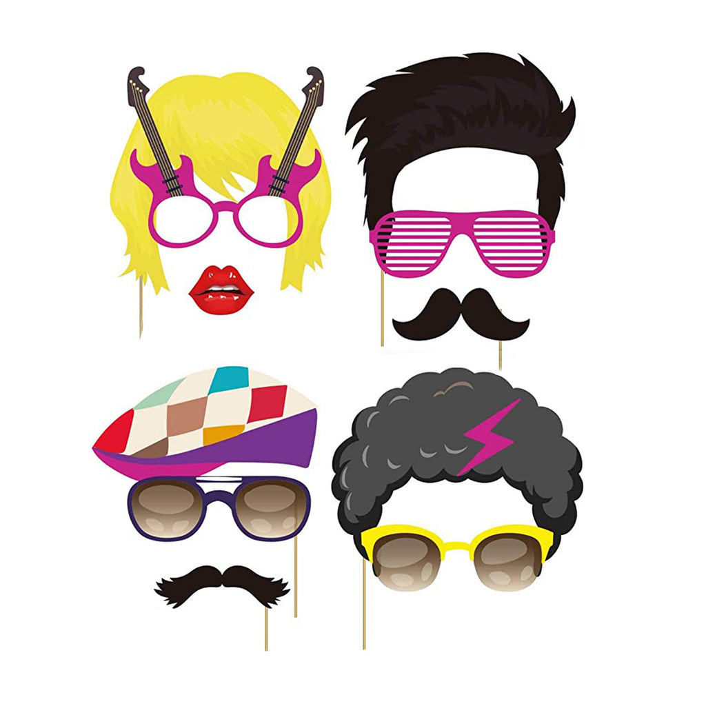 Disco Party Props - 33Pcs