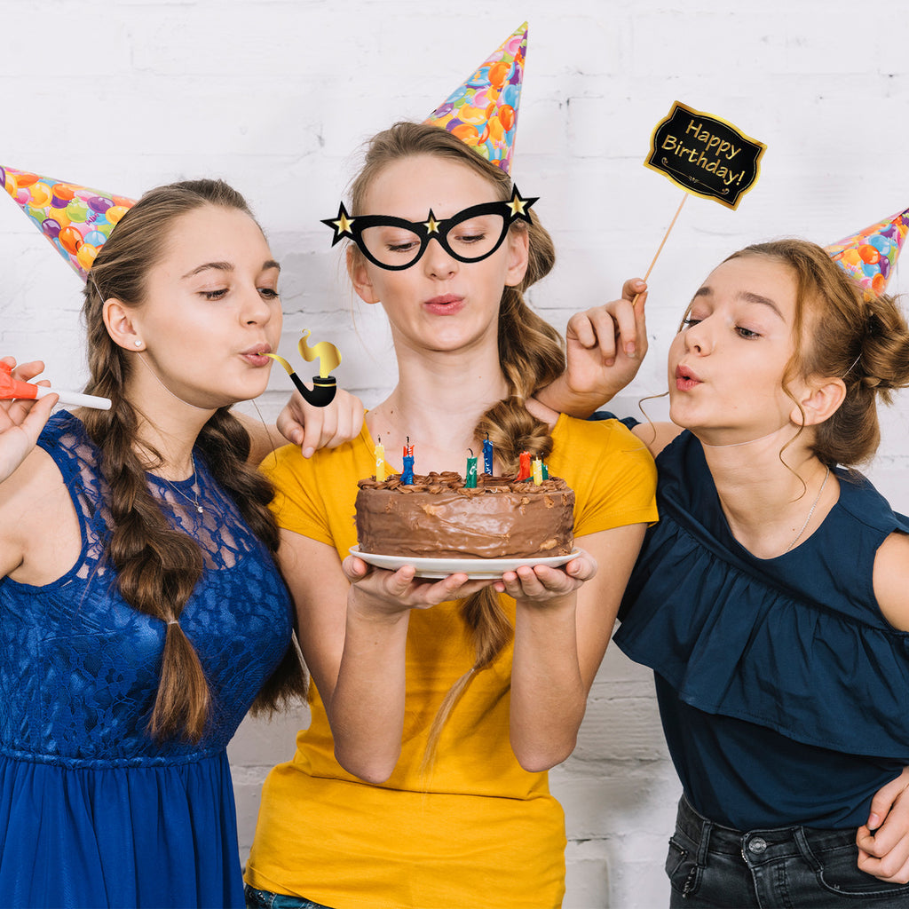 18th Birthday Party Photo Booth Props - 21Pcs