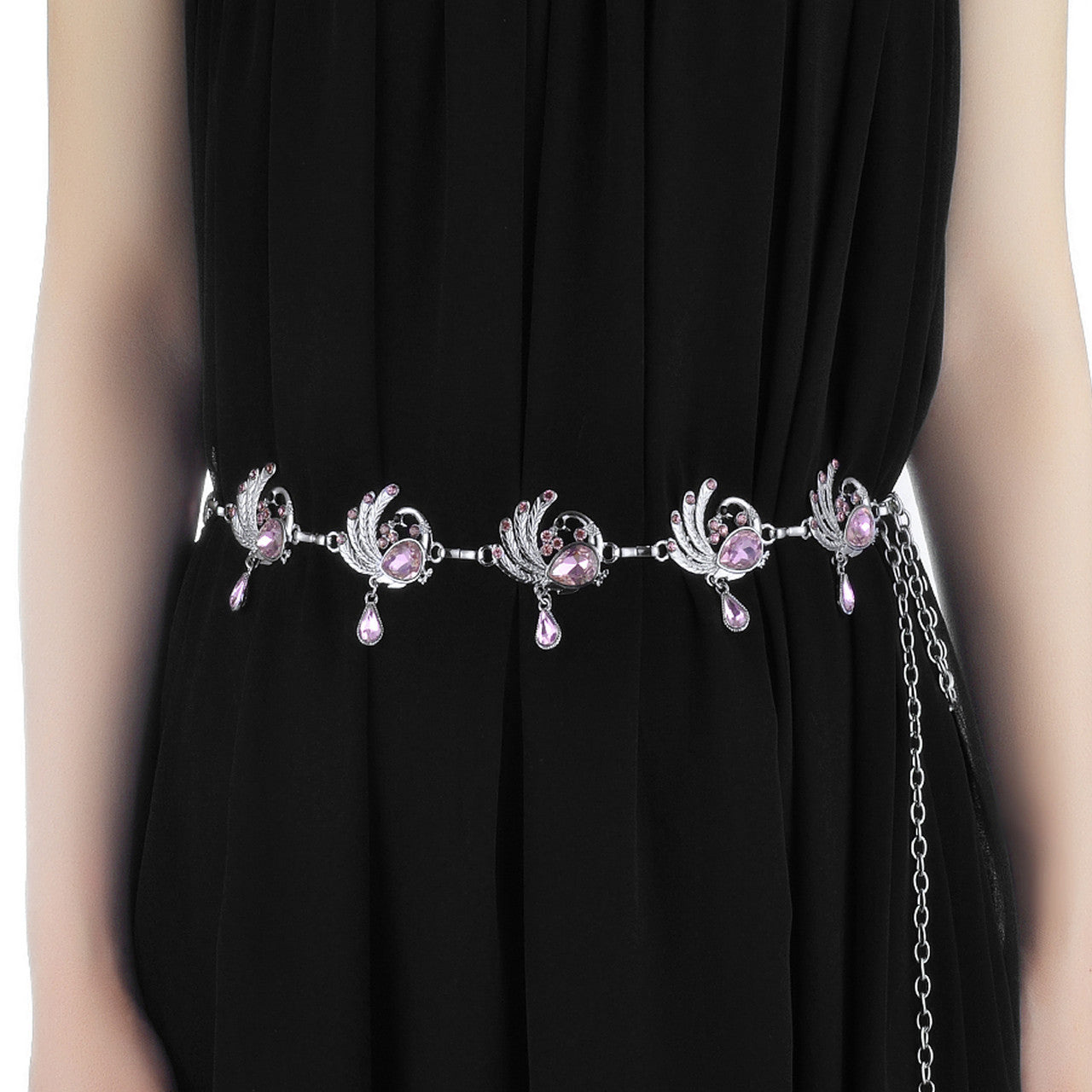 Peacock Belt - Pink