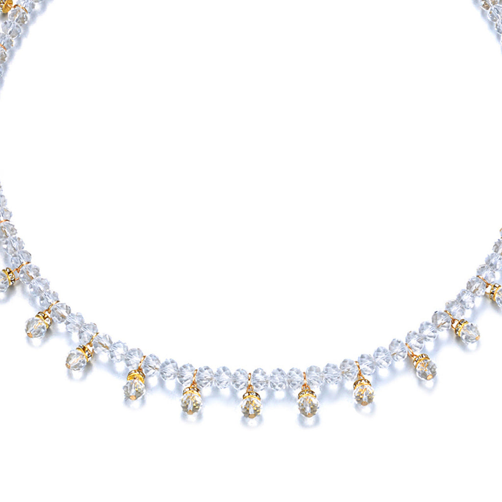 Clear Beaded Belt