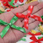 2pcs Christmas Random Ribbon Bow Set