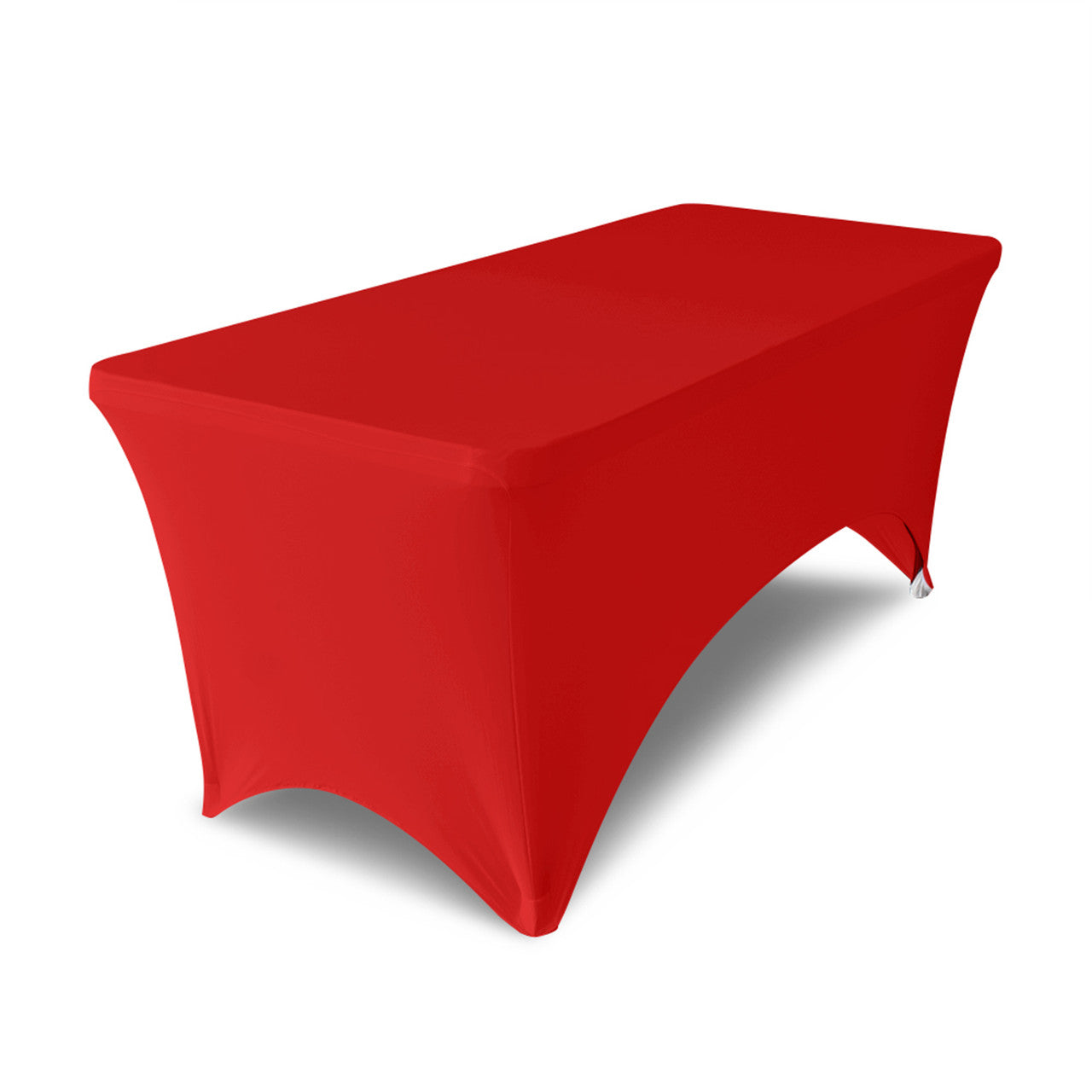 Rectangular Spandex Tablecloth - Red