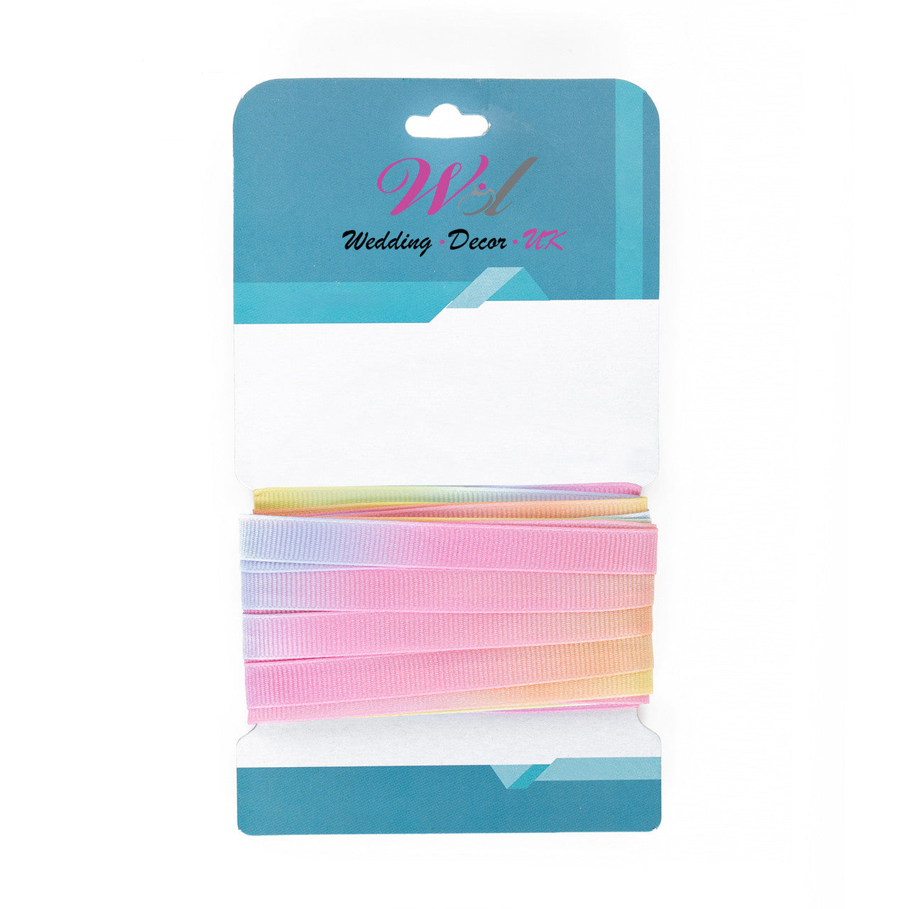 Double Sided Grosgrain Ribbon - Rainbow