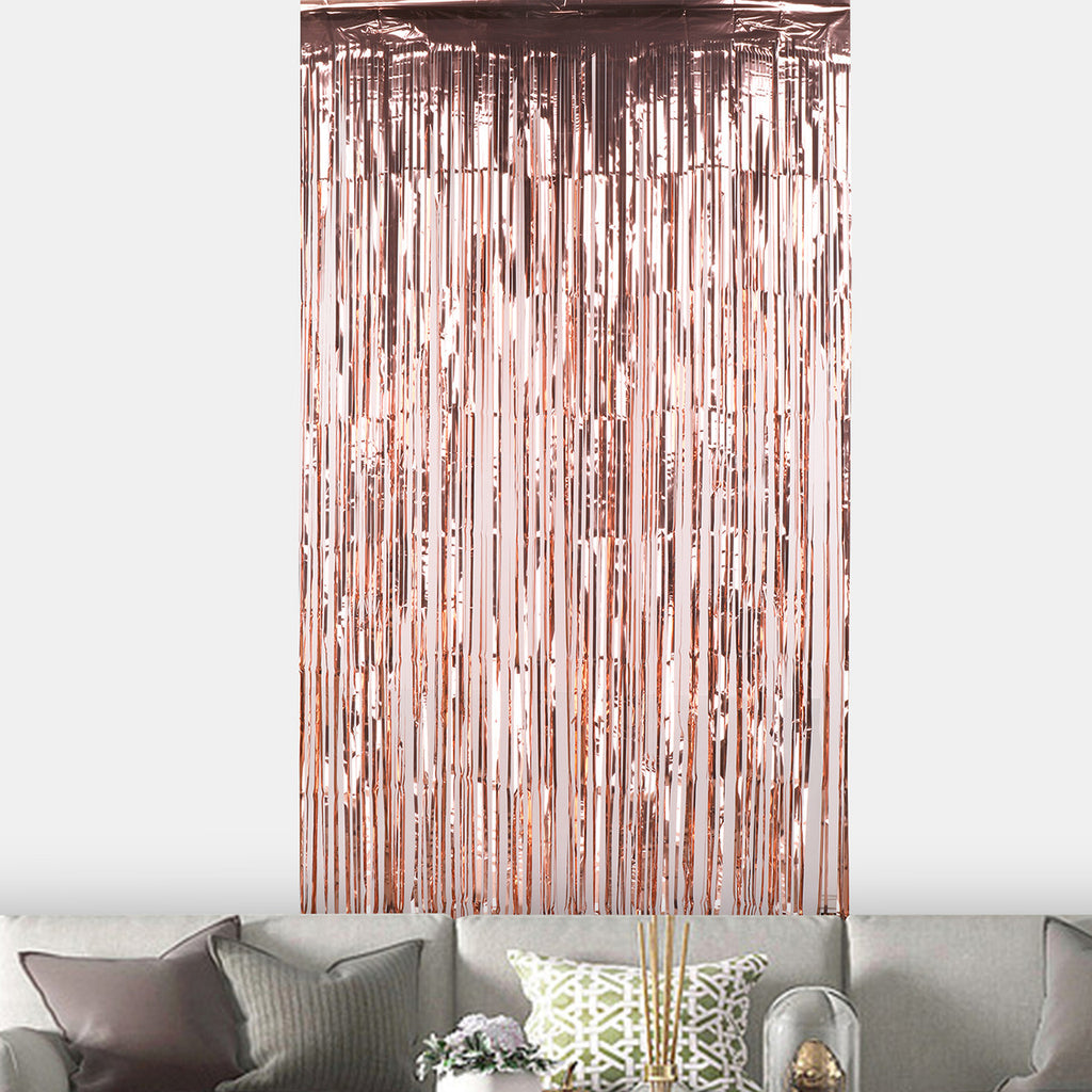 Foil Backdrop - Rose Gold
