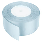 25m Double Sided Satin Ribbon - Sky Blue