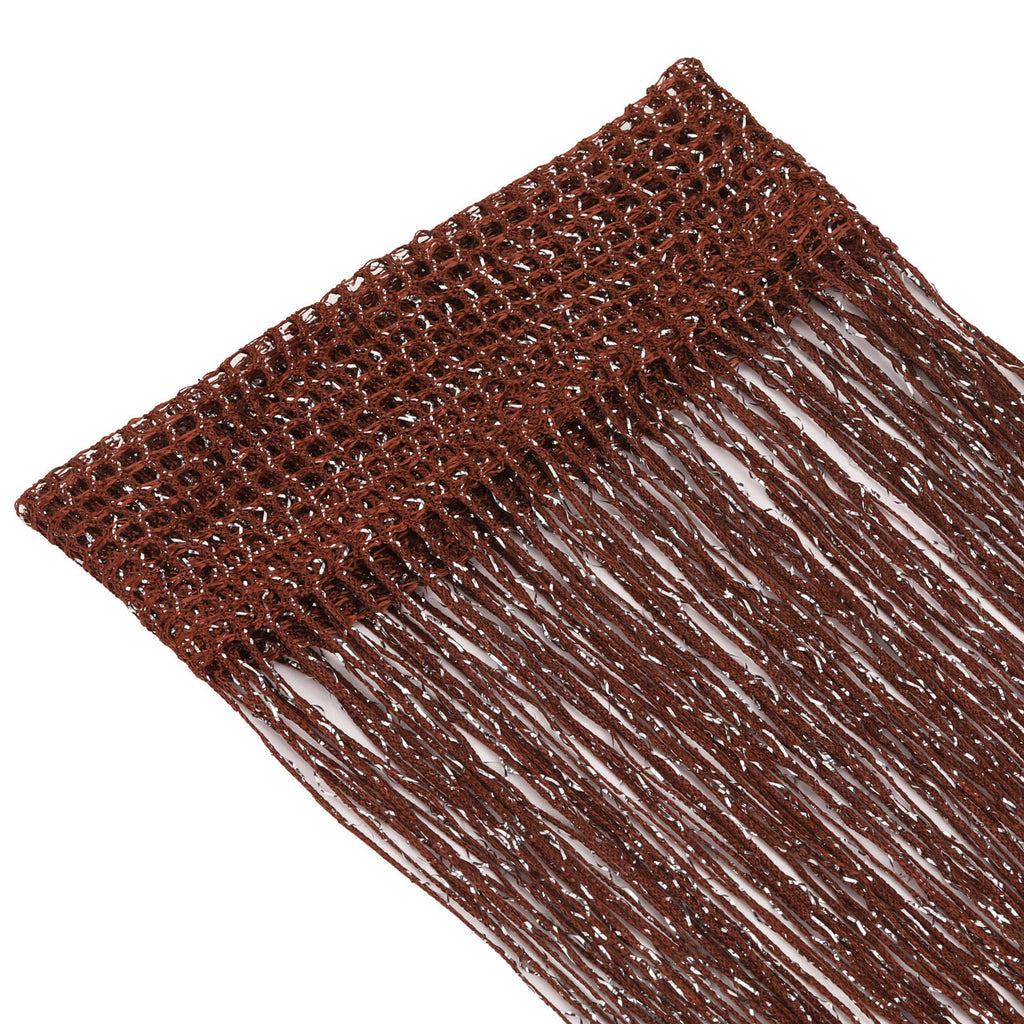 String Curtain Panel - Dark Burgundy