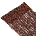 String Curtain Panel - Dark Burgundy