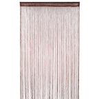 String Curtain Panel - Dark Burgundy