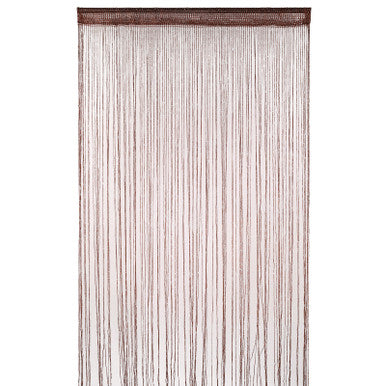 String Curtain Panel - Dark Burgundy