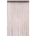 String Curtain Panel - Dark Burgundy