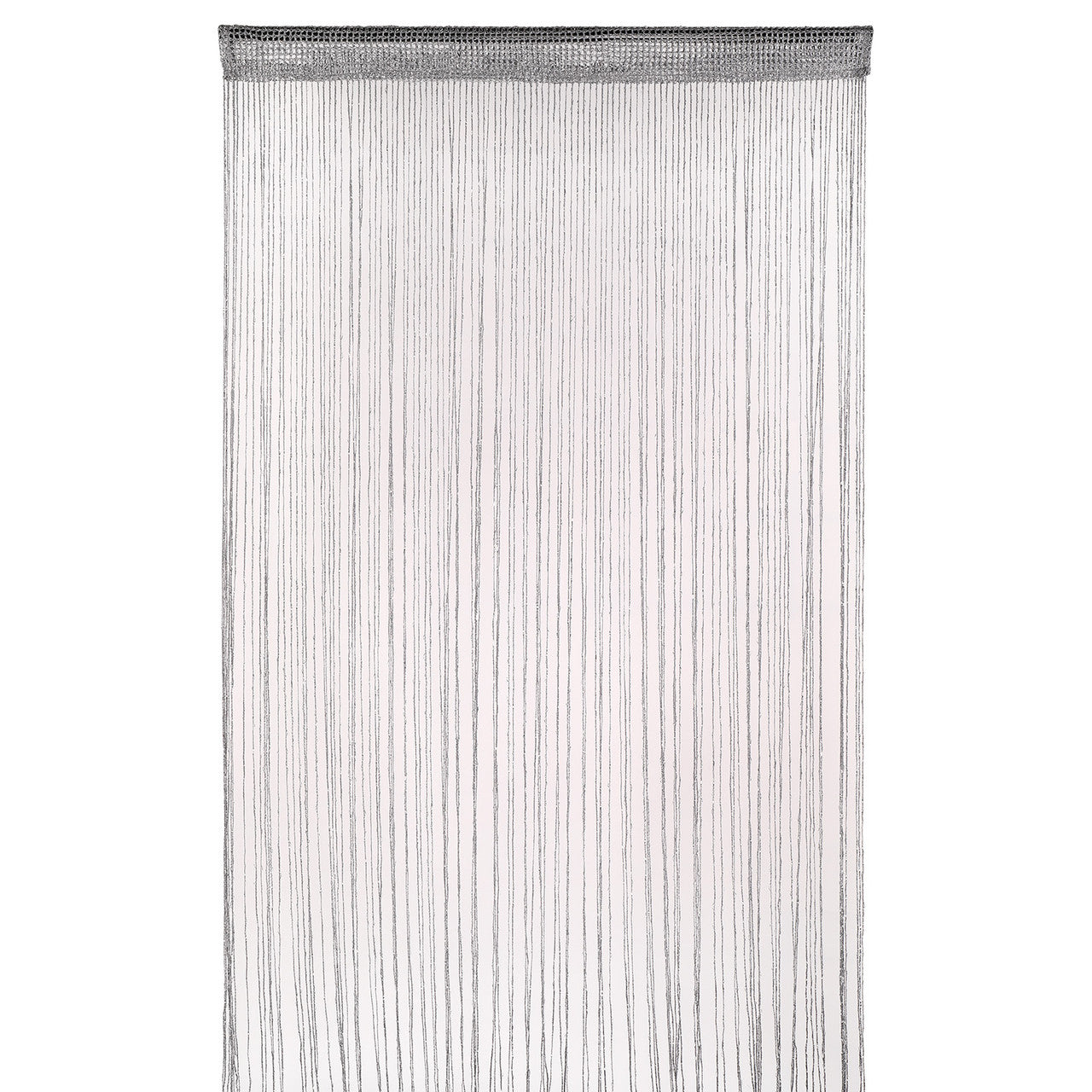String Curtain Panel - Dark Silver