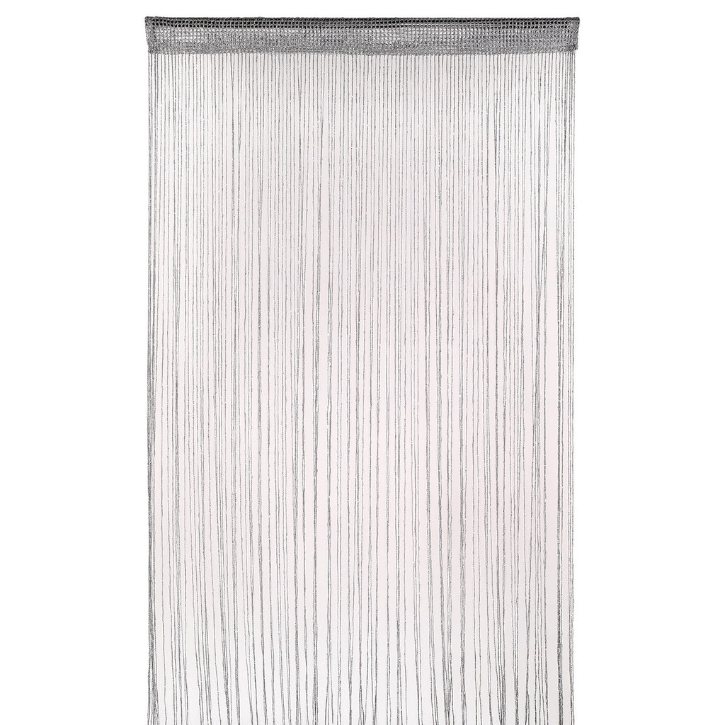 String Curtain Panel - Dark Silver