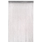 String Curtain Panel - Dark Silver