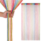 String Curtain Panel - Multicoloured