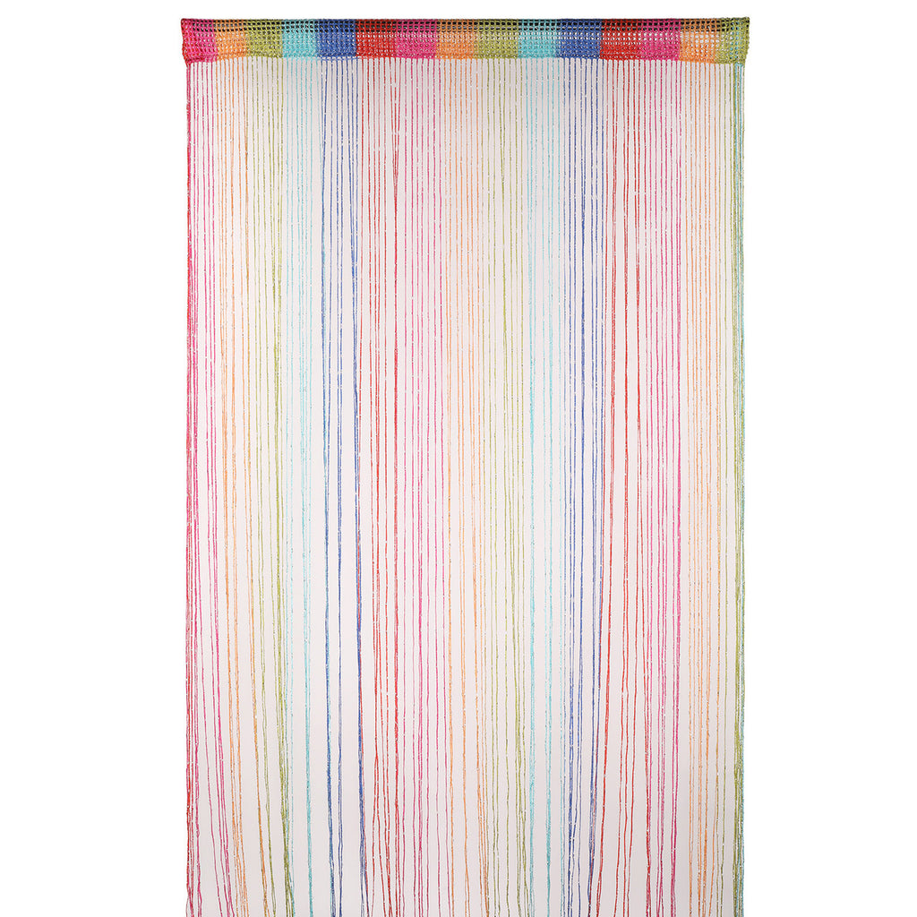 String Curtain Panel - Multicoloured