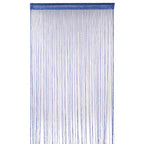 String Curtain Panel - Royal Blue