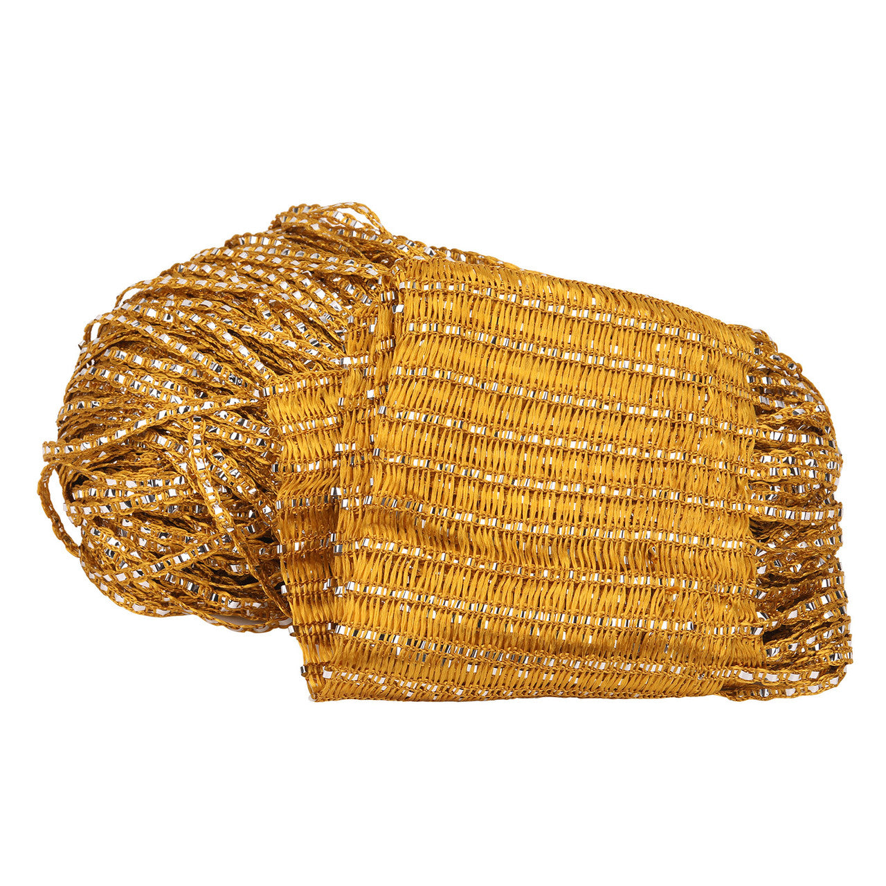 Shiny String Curtain Panel - Gold