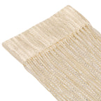 Shiny String Curtain Panel - Ivory