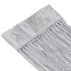 Shiny String Curtain Panel - Silver