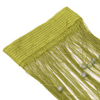 Beaded String Curtains - Apple Green