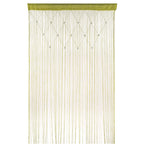Beaded String Curtains - Apple Green
