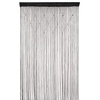 Beaded String Curtains - Black