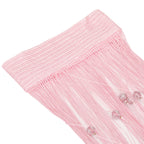 Beaded String Curtains - Baby Pink