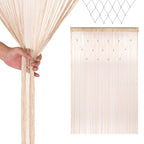 Beaded String Curtains -Champagne