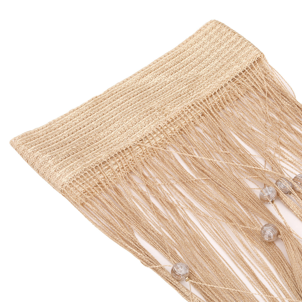 Beaded String Curtains -Champagne