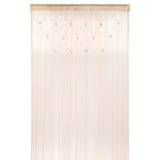 Beaded String Curtains -Champagne