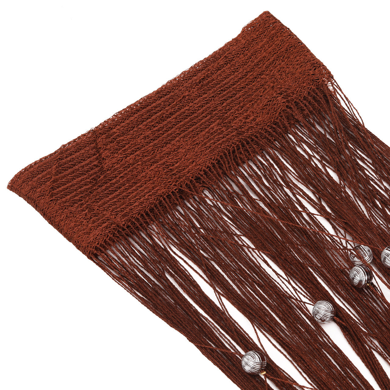 Beaded String Curtains - Dark Burgundy