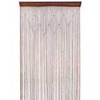 Beaded String Curtains - Dark Burgundy