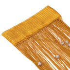 Beaded String Curtains -Gold