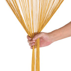 Beaded String Curtains -Gold