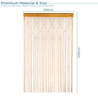 Beaded String Curtains -Gold