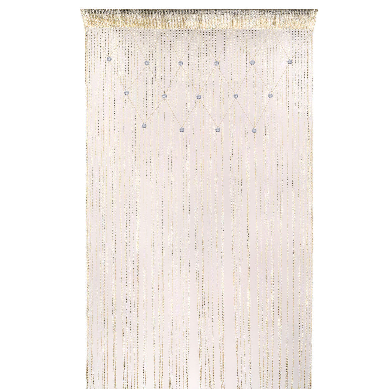 Beaded String Curtains - Ivory