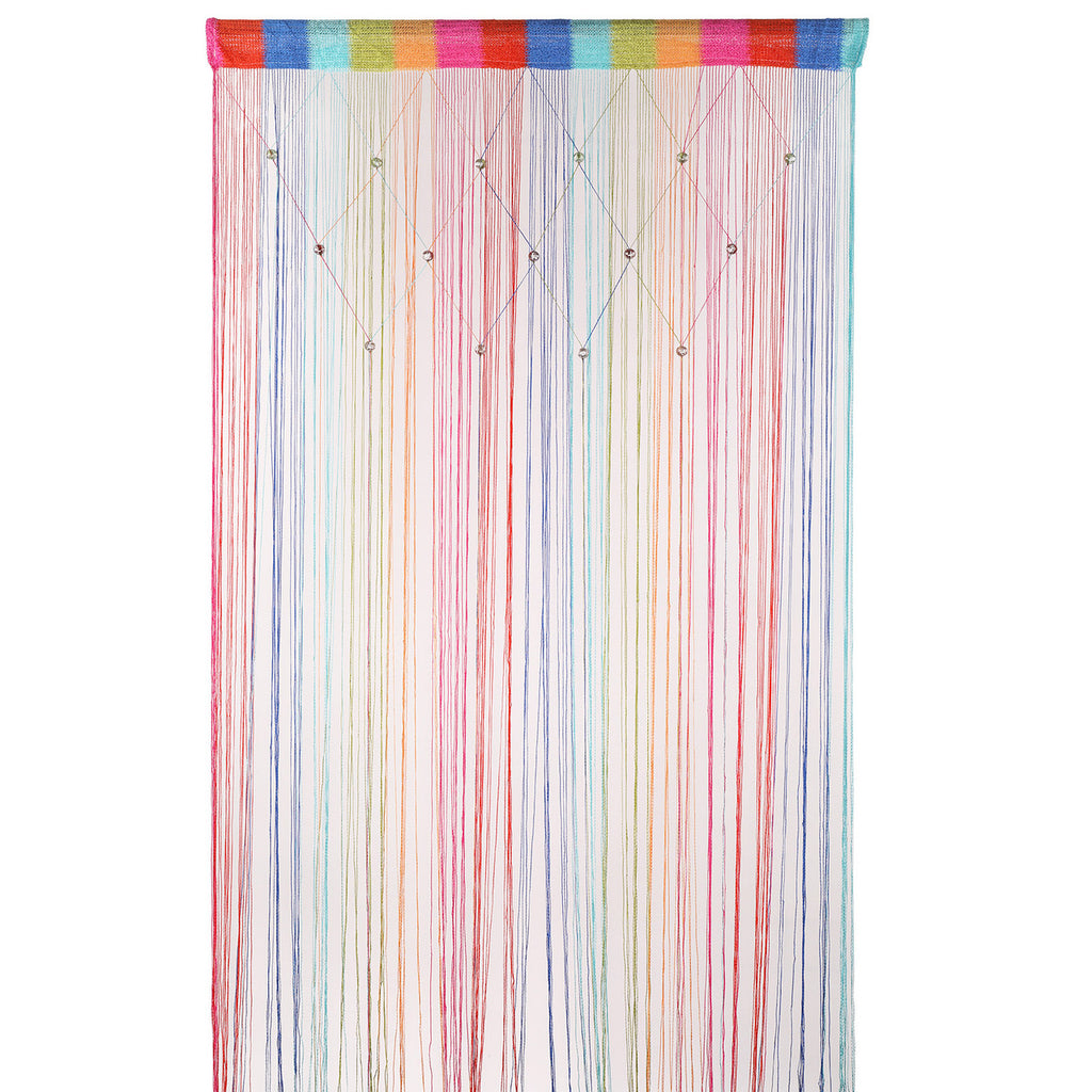 Beaded String Curtains - Multi Colour
