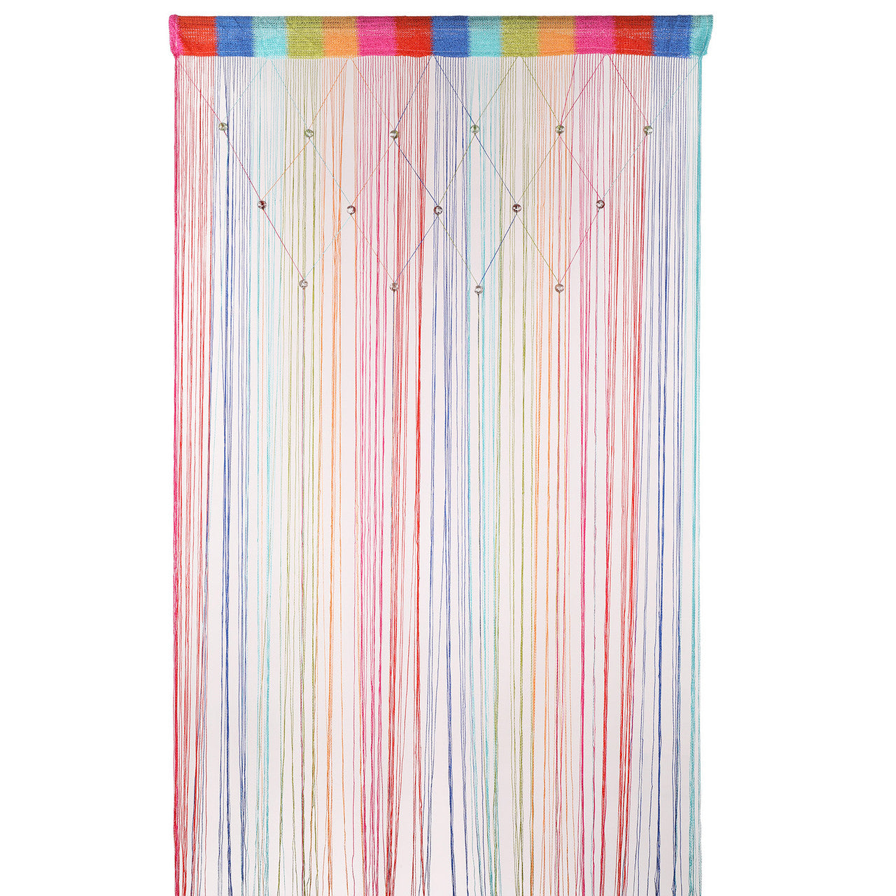 Beaded String Curtains - Multi Colour