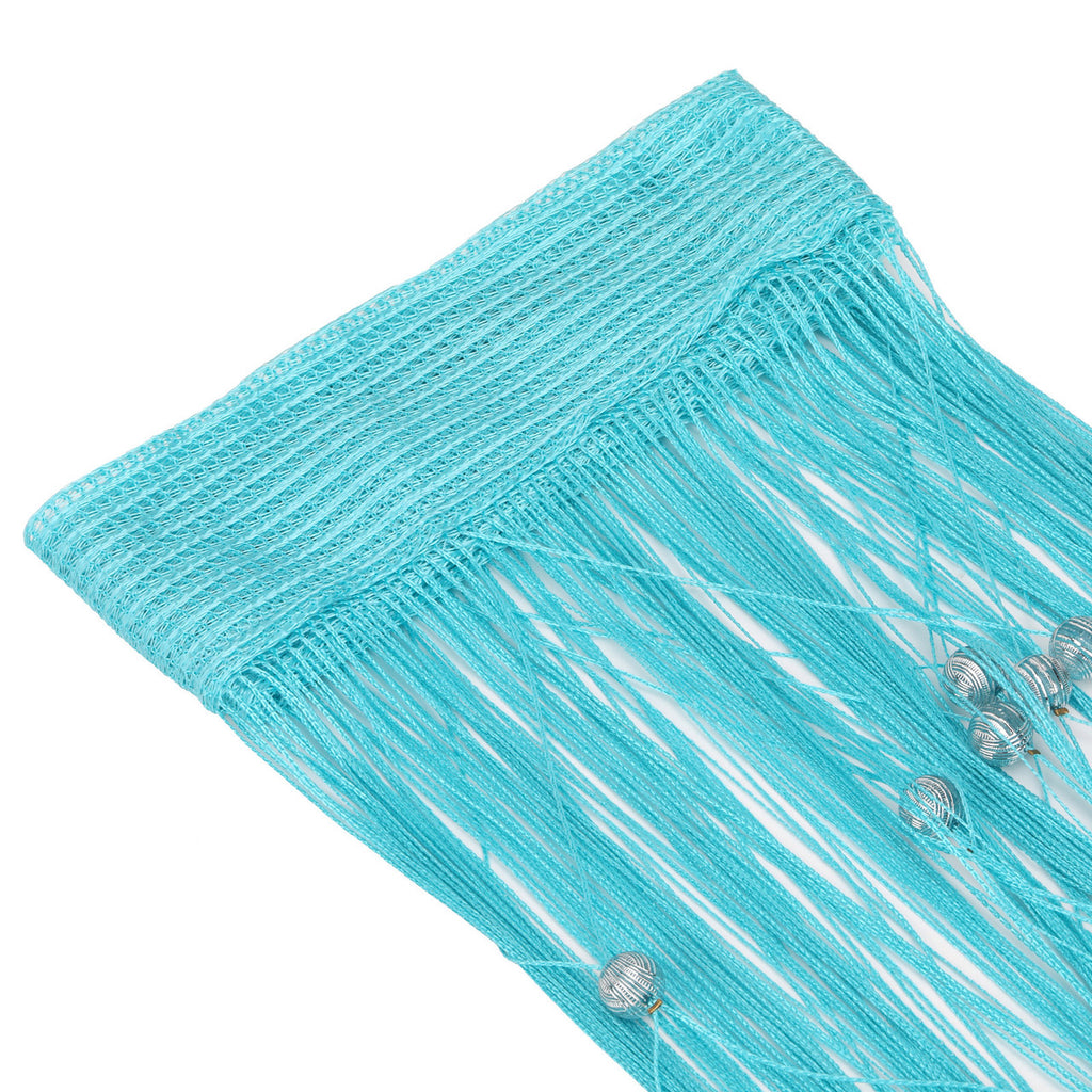 Beaded String Curtains - Turquoise
