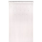 Beaded String Curtains - White