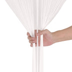 Beaded String Curtains - White