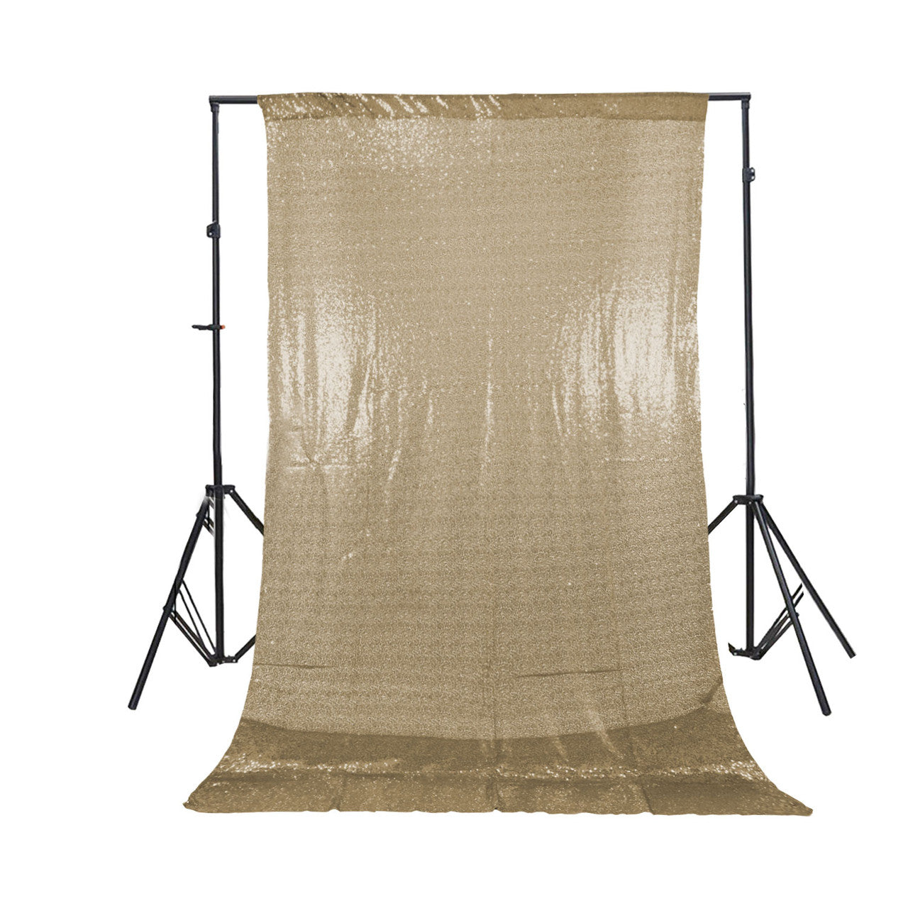 4ft x 9ft Sequin Backdrop Photography - Champagne