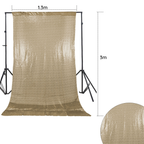 4ft x 9ft Sequin Backdrop Photography - Champagne