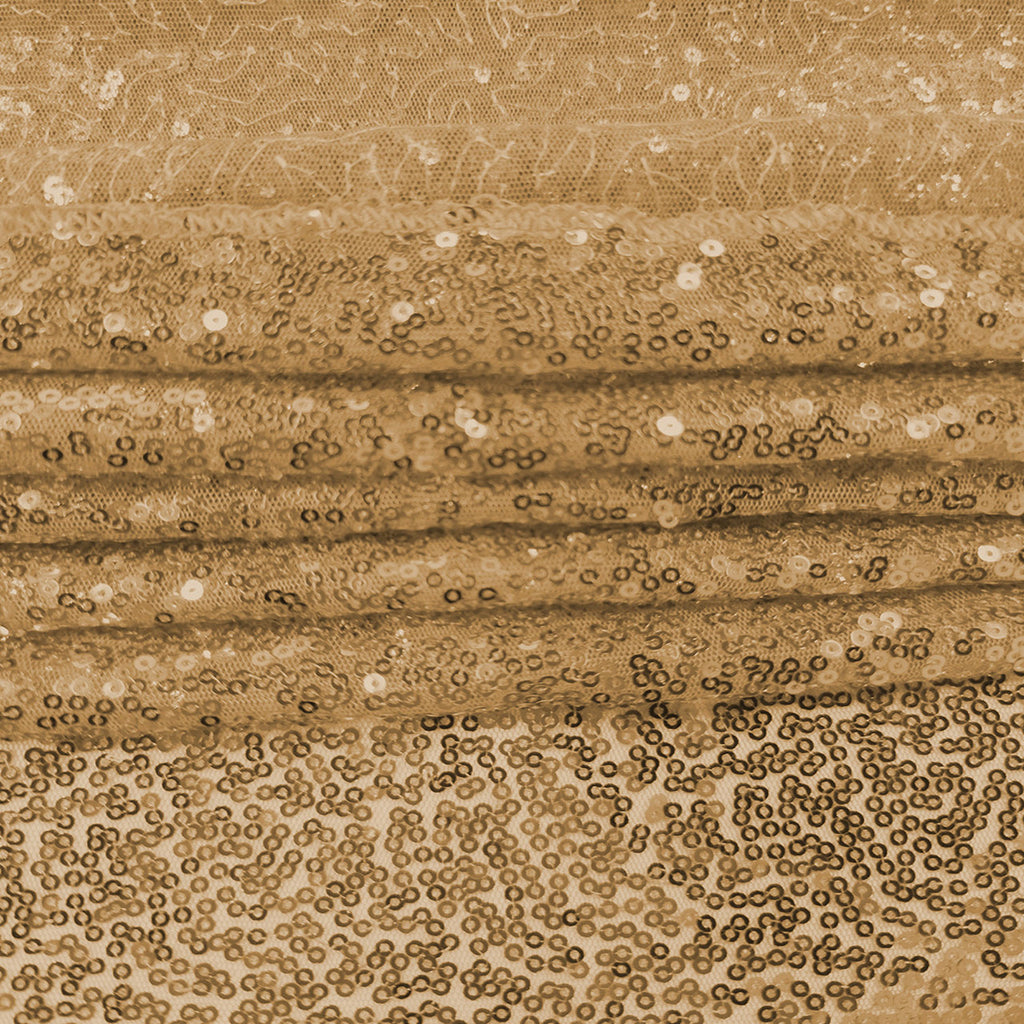 4ft x 9ft Sequin Backdrop Photography - Champagne