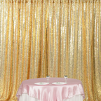 4ft x 9ft Sequin Backdrop Photography - Gold